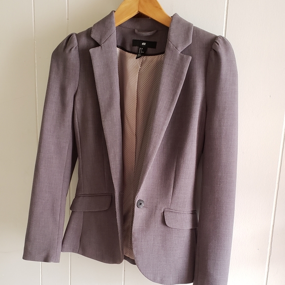 H&M Jackets & Blazers - H&M gray blazer